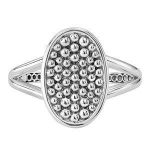 LAGOS Bold Caviar Cuff Bracelet in Sterling Silver